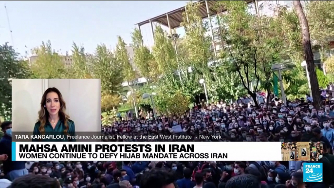 Mahsa Amini uprising: 'We're no longer going back where Iran and Iranian people were four weeks ago'