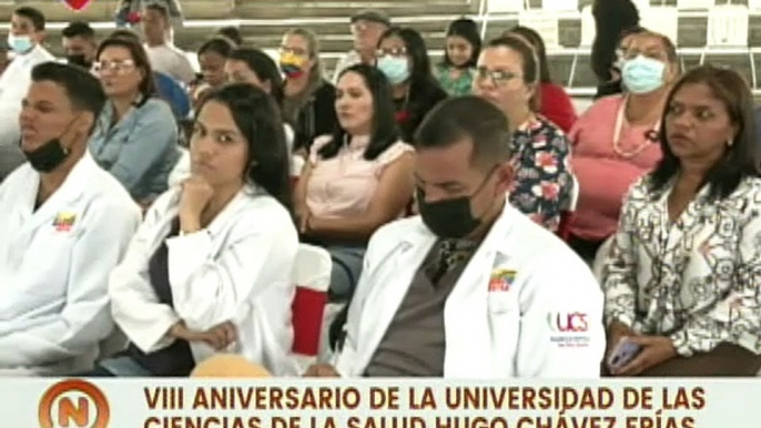 Universidad de las Ciencias de la Salud "Hugo Rafael Chávez Frías" celebra su octavo aniversario