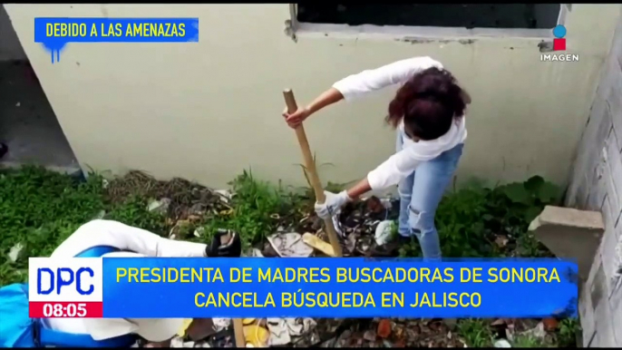 Tras amenazas, presidenta de Madres Buscadoras de Sonora cancela búsqueda en Jalisco