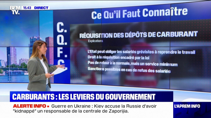 Pénurie de carburants: en quoi consiste la "procédure de réquisition des personnels" des raffineries lancée par le gouvernement?