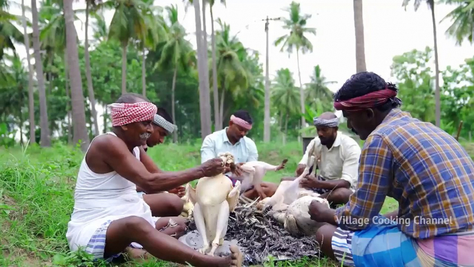 TURKEY SOUP _ Traditional Turkey Soup Recipe Cooking in Village _ Vaan Kozhi _ Healthy Soup Recipes