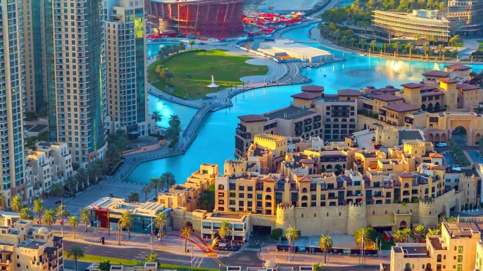 DUBAI, United Arab Emirates In 8K ULTRA HD HDR 60 FPS.