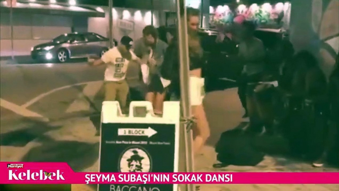 Şeyma Subaşı'nın sokak dansı sosyal medyayı salladı