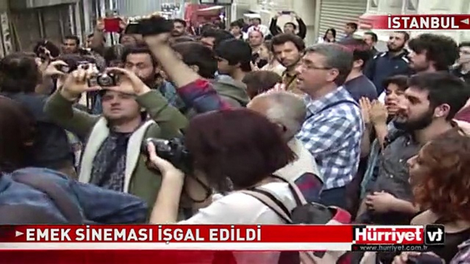 EMEK SİNEMASI İŞGAL EDİLDİ