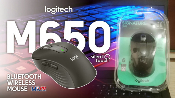 Logitech Signature M650 Bluetooth_Wireless mouse review to increase your daily productivity‼