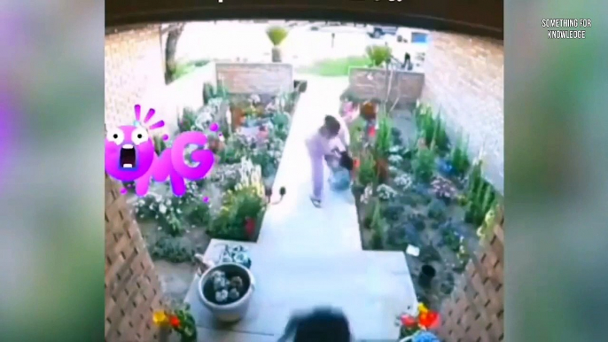 5 Weird Things Caught On Doorbell Cameras   caught on camera   something For Knowledge #CCTV