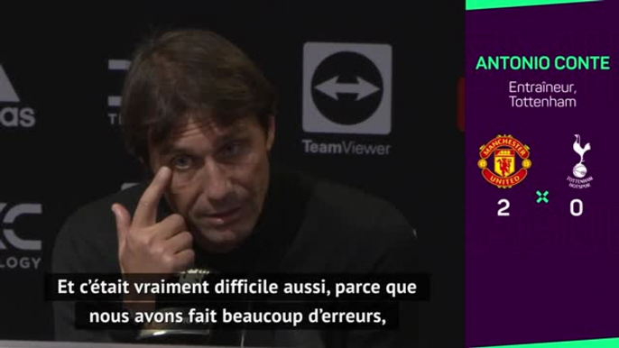 12e j. - Conte : "Nous avons du mal lors des matches de haut niveau"