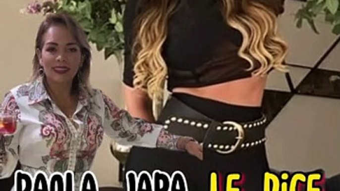 Paola jara le dice a sandra barrios que no es una quita maridos