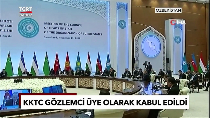 KKTC'yi Tanıma Adımları Atılıyor! Türk Devletleri Teşkilatı'na Gözlemci Üye Kabul Edildi! TGRT Haber