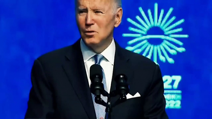Latest news Biden heckled during speech at cop27