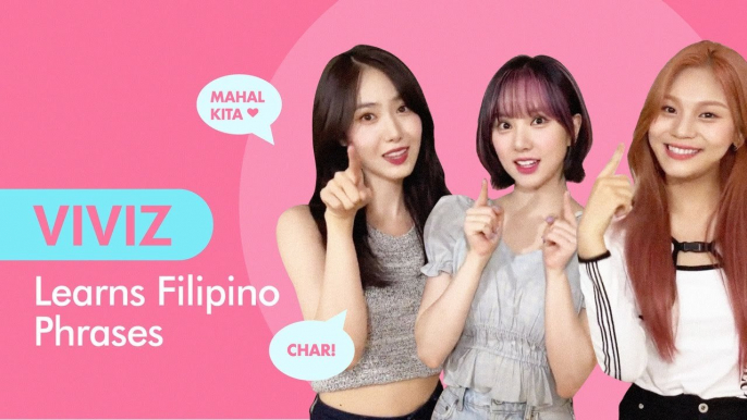 KPop Girl Group VIVIZ Learns Filipino Phrases | Kloka Tagalog Challenge