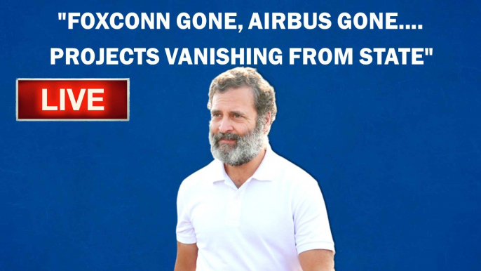 "Foxconn Gone, Airbus Gone..Projects Are Vanishing From Maharashtra": Rahul Gandhi| BharatJodo Yatra