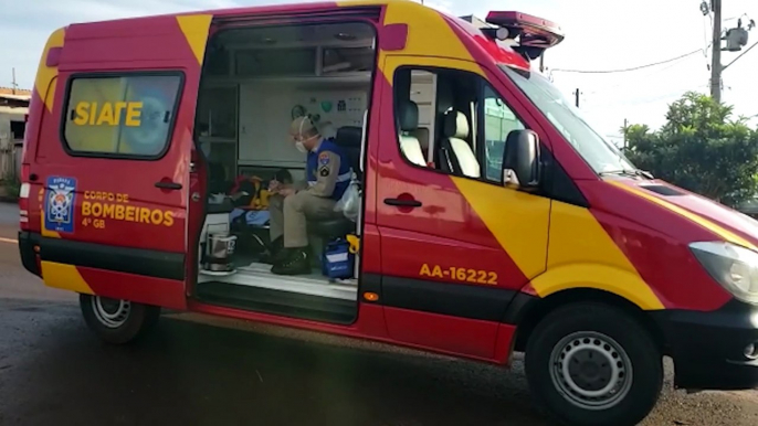 Motociclista quebra o braço ao se envolver em acidente de trânsito no Bairro Presidente