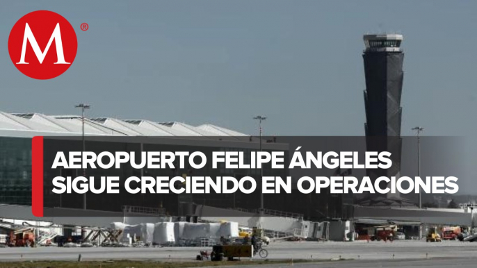 Aeropuerto Felipe Ángeles casi duplicó su movimiento de pasajeros en septiembre