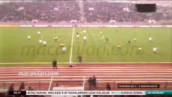 Fenerbahçe 0-0 Ankaragücü [HD] 31.10.1987 - 1987-1988 Turkish 1st League Matchday 10