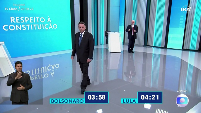 Lula para Bolsonaro no debate: "A Jovem Pan é aquele seu canal de televisão?"