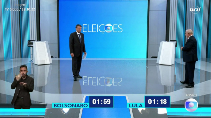 Bolsonaro para Lula: "Meus ministros foram eleitos, teus ministros foram para cadeia"