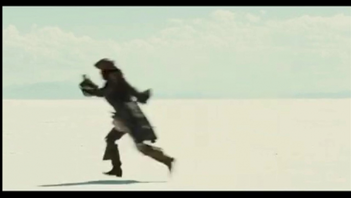 Captain Jack Sparrow's famous run
