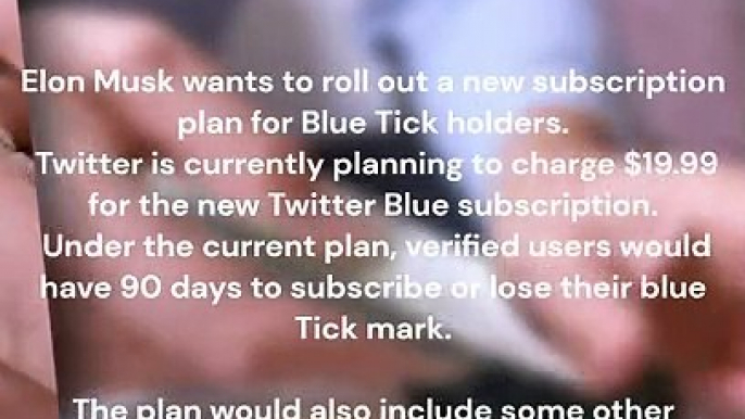 Twitter $20 subscription plan? | Twitter to lay off more employees | Twitter blue tick going paid?  | Elon Musk Twitter | Elon Musk Twitter future plans | News Social Media | Tech news | Technology news | Trending videos