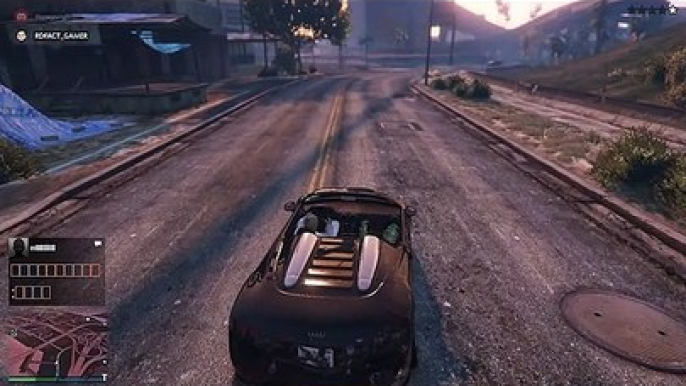 gta 5 car stunt OP Reaction