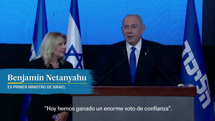 Benjamín Netanyahu: "Estableceré un gobierno nacional que se ocupará de todos los ciudadanos de Israel, sin excepción, de todos ellos"