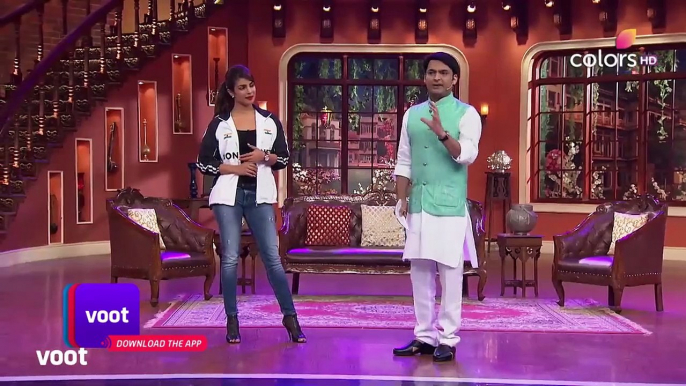 Comedy Nights With Kapil _ कॉमेडी नाइट्स विद कपिल _ Priyanka_s Flirty Replies To Kapil