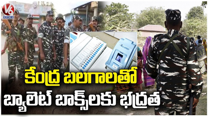 Munugode Election Polling :Huge Voters Queue At Choutuppal Polling Booths | V6 News