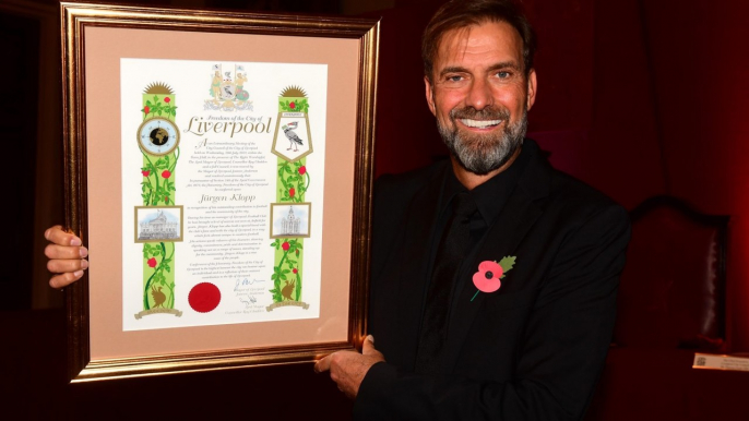 Jurgen Klopp receives Freedom of the City of  Liverpool- LiverpoolWorld news bulletin