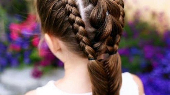 cute little girls braid styles | perfect braid hairs styles with beads for events and schooling