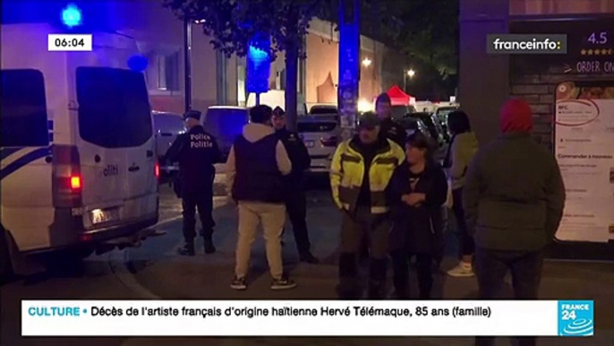 Belgique : Un policier a succombé à ses blessures et un autre a été blessé après avoir été attaqué au couteau dans la soirée à Bruxelles