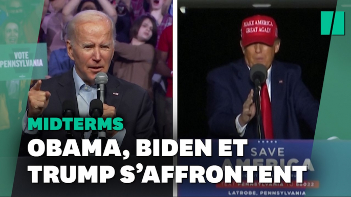 Midterms : Trump, Obama et Biden s'affrontent par meetings interposés