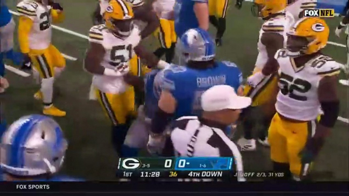 Green Bay Packers vs. Detroit Lions Full Highlights 1st QTR _ NFL Week 9_ 2022