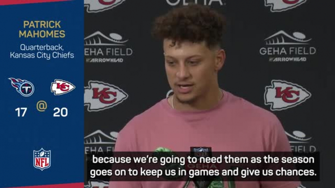 Chiefs need tough games to win the Super Bowl - Mahomes