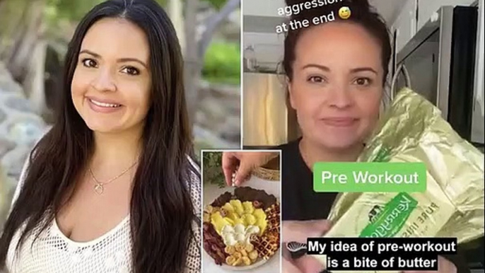 Mother who eats a meat-only diet of burgers and bacon topped with butter insists she's lost 30lbs, cleared her skin and ditched anxiety medicine - and insists she'll NEVER consume fruit or veg again