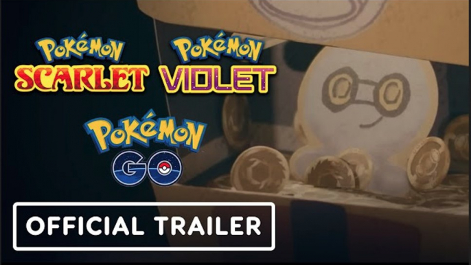 Pokemon Scarlet and Pokemon Violet x Pokemon Go | Official Gimmighoul Overview Trailer