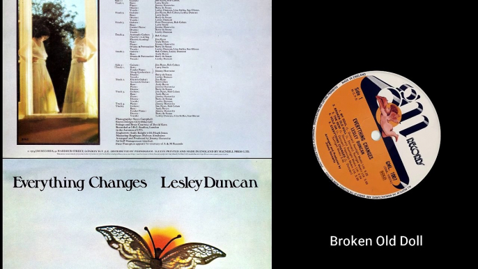 Lesley Duncan – Everything Changes Rock, Folk, World, & Country Style:	Folk Rock, Folk