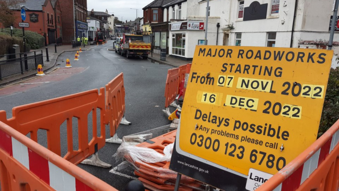 Lancashire Post news update 8 Nov 2022: Leyland road closed for 6 weeks for redesign