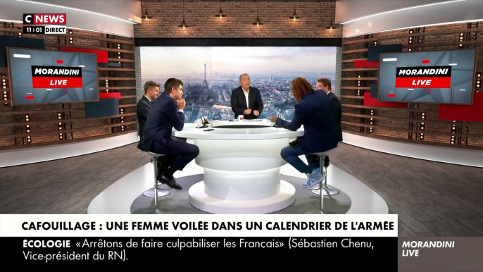 Accrochage entre Jean-Marc Morandini et Rost sur CNews sur le fait de savoir si le voile est un signe religieux: "Ca fait 4 fois que je vous pose la question, vous ne répondez pas !" - VIDEO