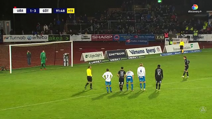 4-1! Straffspark och Gustaf Norlin gör sitt andra mål i matchen. - - Se matchen på