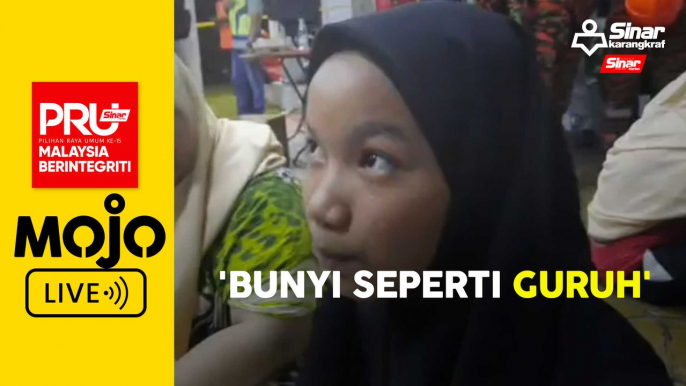 Bumbung runtuh: 3 mangsa dapat rawatan di hospital