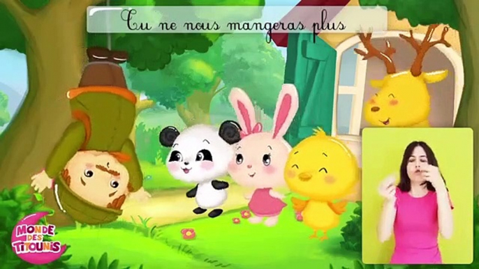 Le grand cerf - Comptines à gestes pour bébés - Cerf, cerf, ouvre moi! Titounis - YouTube