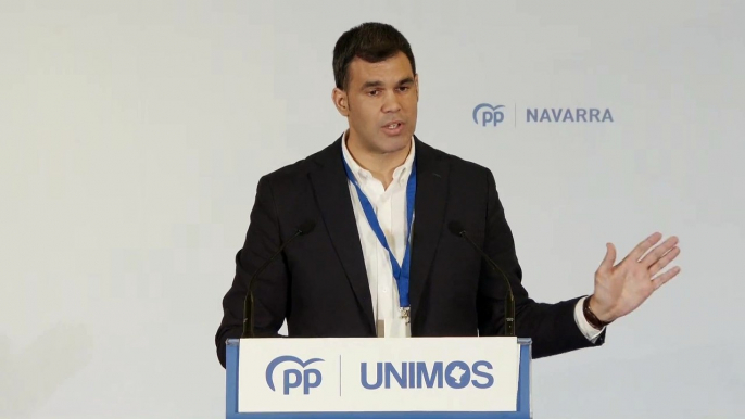 El nuevo presidente del PP de Navarra avisa a Sánchez: "Bildu no es el interlocutor de los navarros"