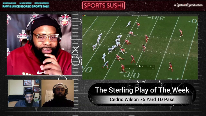 Sterling Play of The Week: Cedric Wilson 75 Yard TD Rception