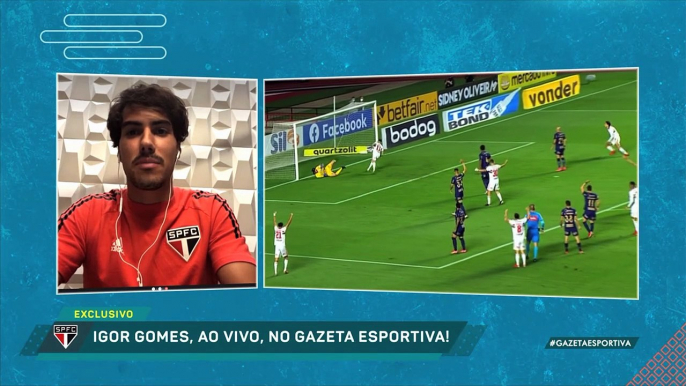 Igor Gomes fala sobre a chegada de Ceni e vitória sobre o Corinthians no clássico