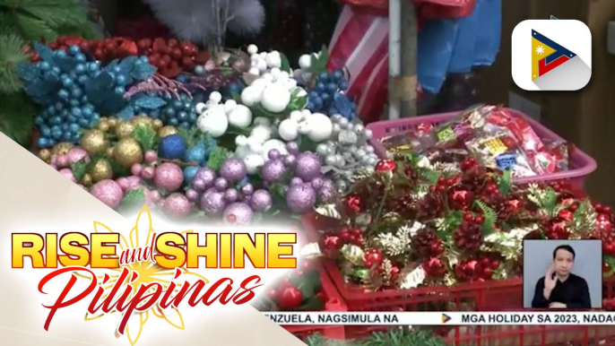 Update sa presyo ng Christmas decorations sa Divisoria