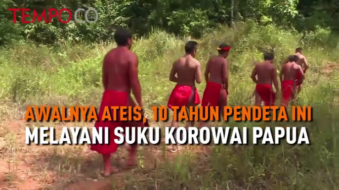 10 Tahun Pendeta Ini Melayani Suku Korowai Papua