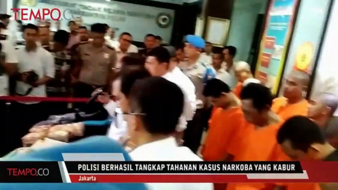 Polisi Berhasil Tangkap Tahanan Kasus Narkoba yang Kabur