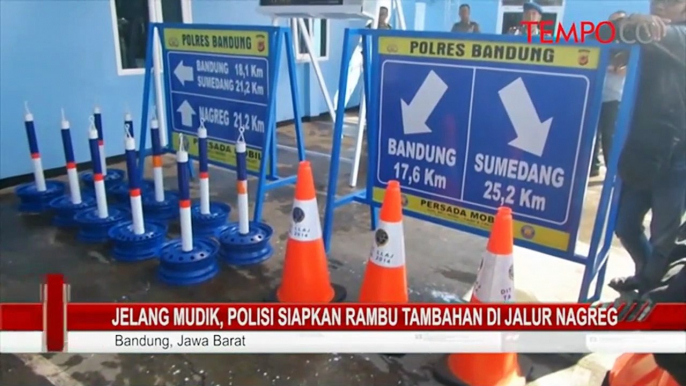 Jelang Mudik, Polisi Siapkan Rambu Tambahan di Jalur Nagreg