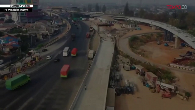 Jalan Tol Layang Jakarta-Cikampek II Beroperasi November 2019