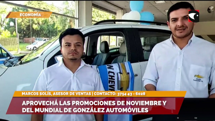 Aprovechá las promociones de noviembre y del mundial de González Automóviles